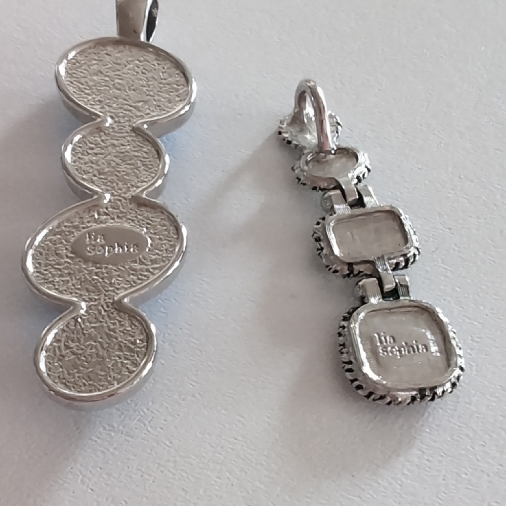 Lia Sophia Pendant Set Of 2 - Picture 2 of 2